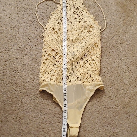 NWT Free People Battenburg Bodysuit- M - Picture 7 of 12